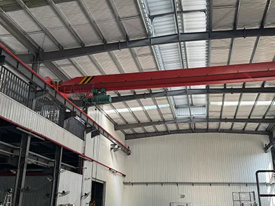 Puente grúa aéreo