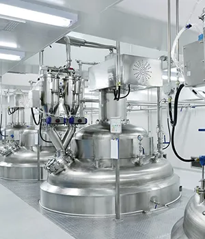 Equipos de manipulación y peletización de polvos para Industria farmacéutica