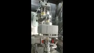 Llenadora gravimétrica con llenadora sinfín horizontal
