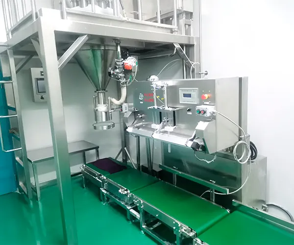 Llenadora gravimétrica (con llenador de sinfín vertical)