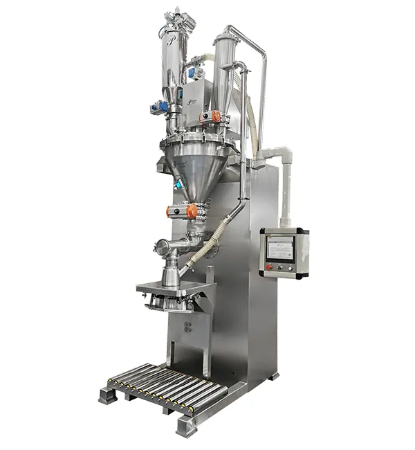 Llenadora gravimétrica (con llenador de sinfín horizontal)